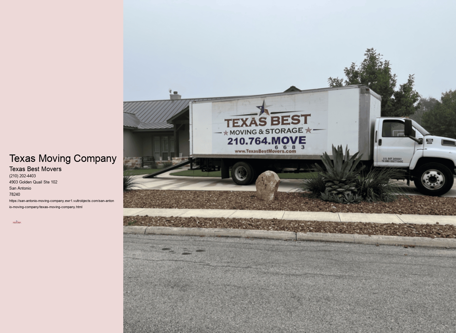 Texas Moving Company